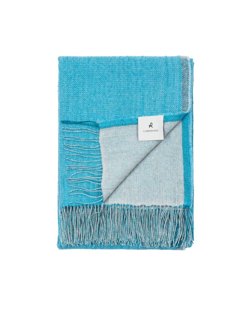Lanerossi Dorsetto plaid in lino e lana merinos Spedizione Gratuita