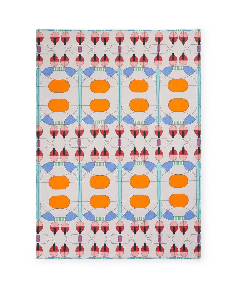 Lanerossi Campanule plaid e cuscino by Elena Salmistraro Outlet