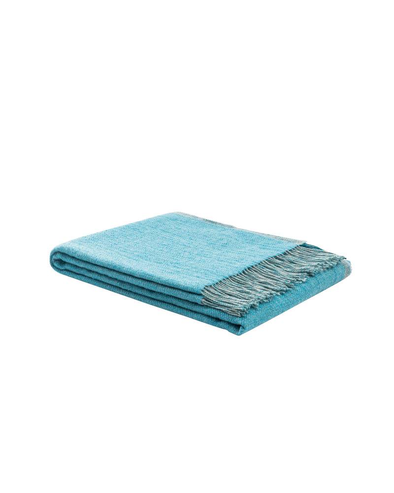 Lanerossi Dorsetto plaid in lino e lana merinos Saldi Di Fabbrica