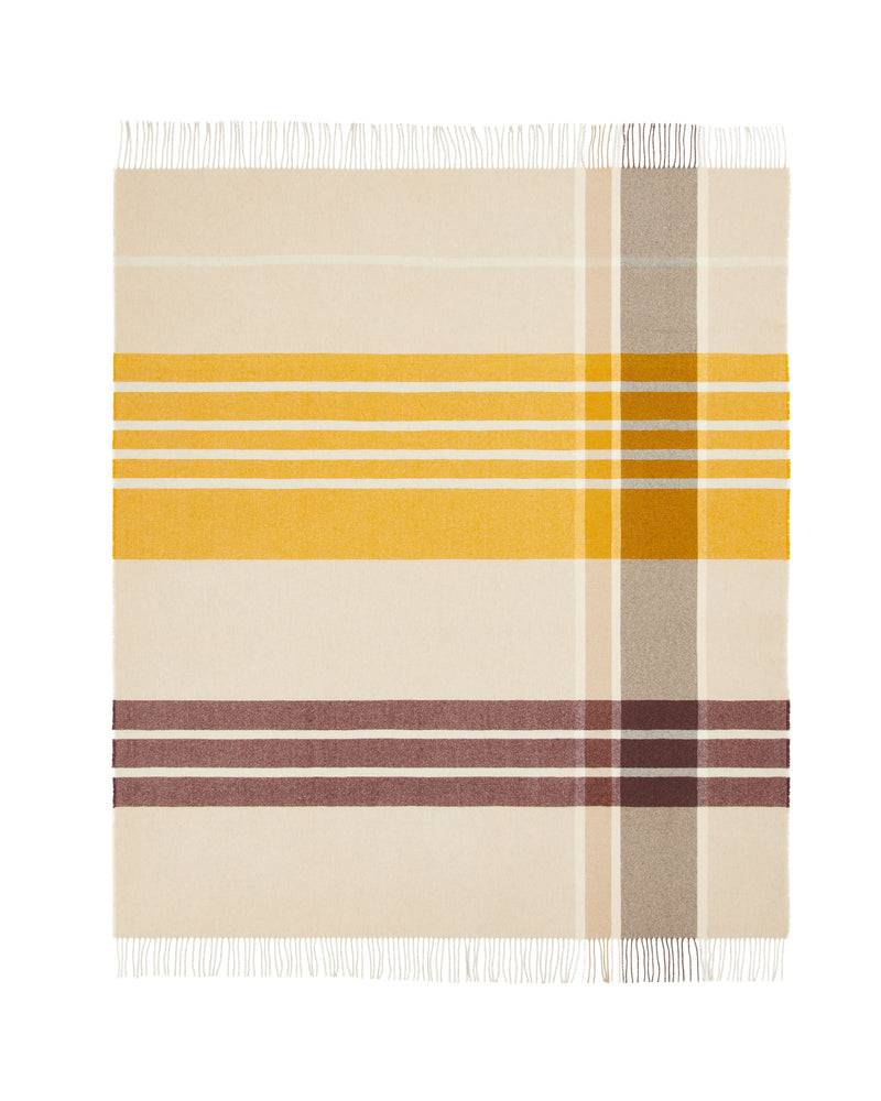 Lanerossi Everest Check plaid in puro cashmere In Saldo