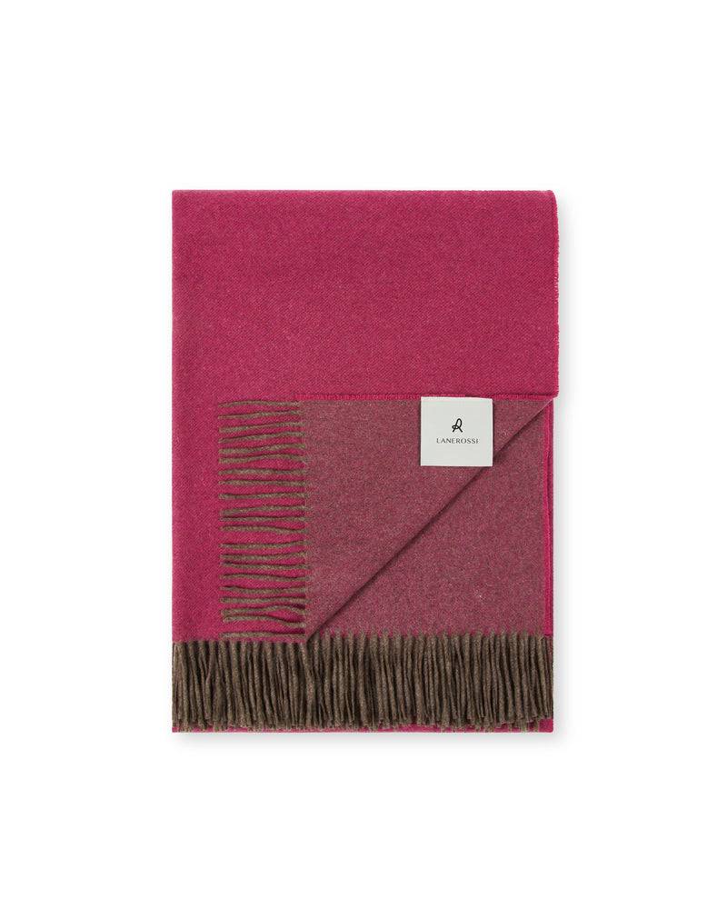 Lanerossi Everest color plaid in puro cashmere Nuova