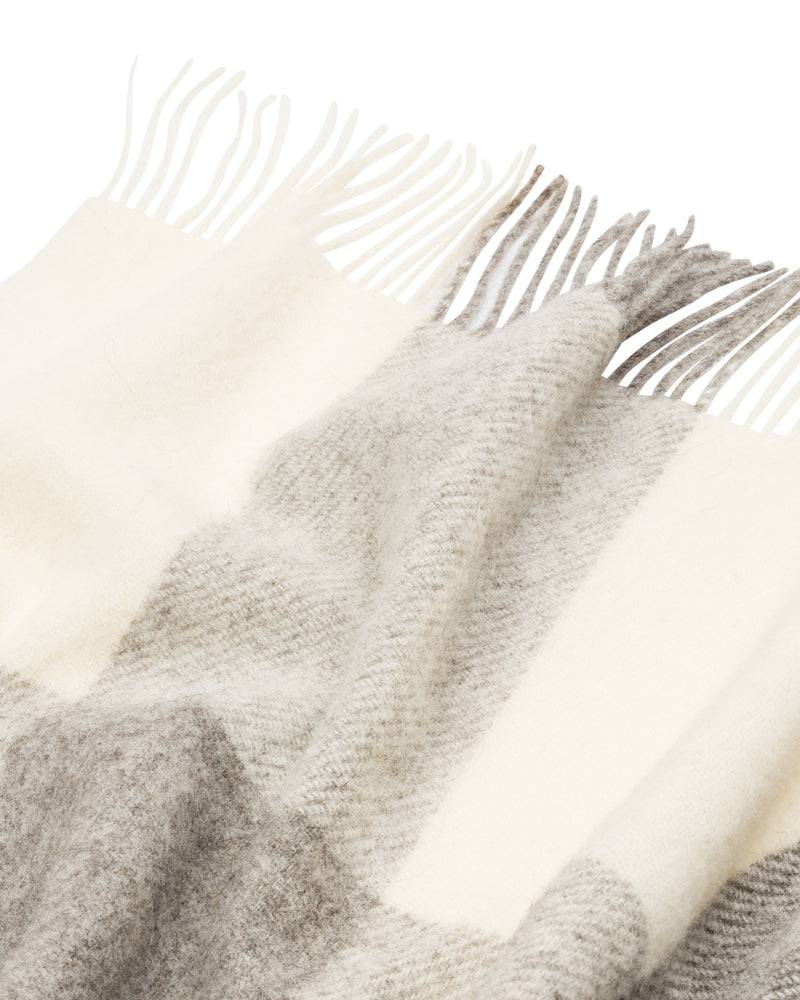 Lanerossi Natural Check plaid in pura lana vergine Promozione