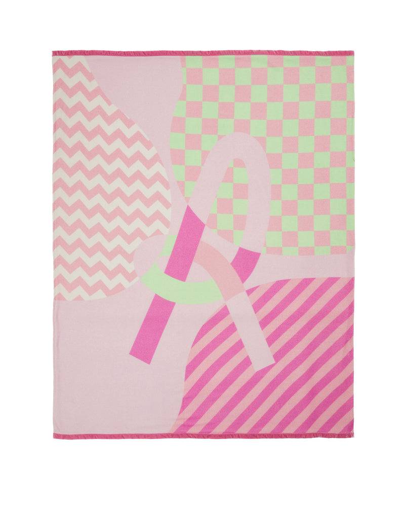 Lanerossi R Geometrics plaid misto lana Qualità Garantita