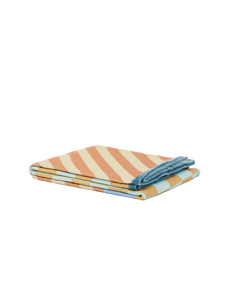 Lanerossi R Geometrics plaid misto lana Qualità Garantita