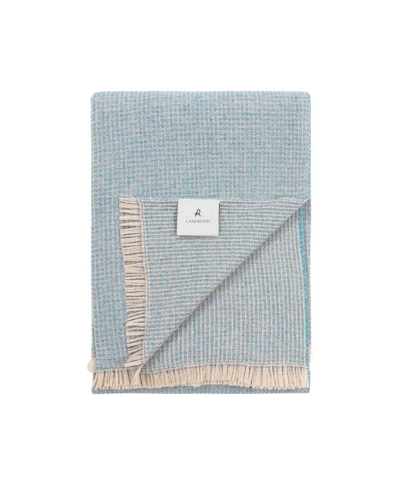 Lanerossi Rossi Moon plaid in pura lana vergine Consegna Veloce