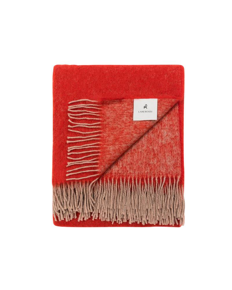Lanerossi Rossi Story plaid in mohair Promozione Limitata