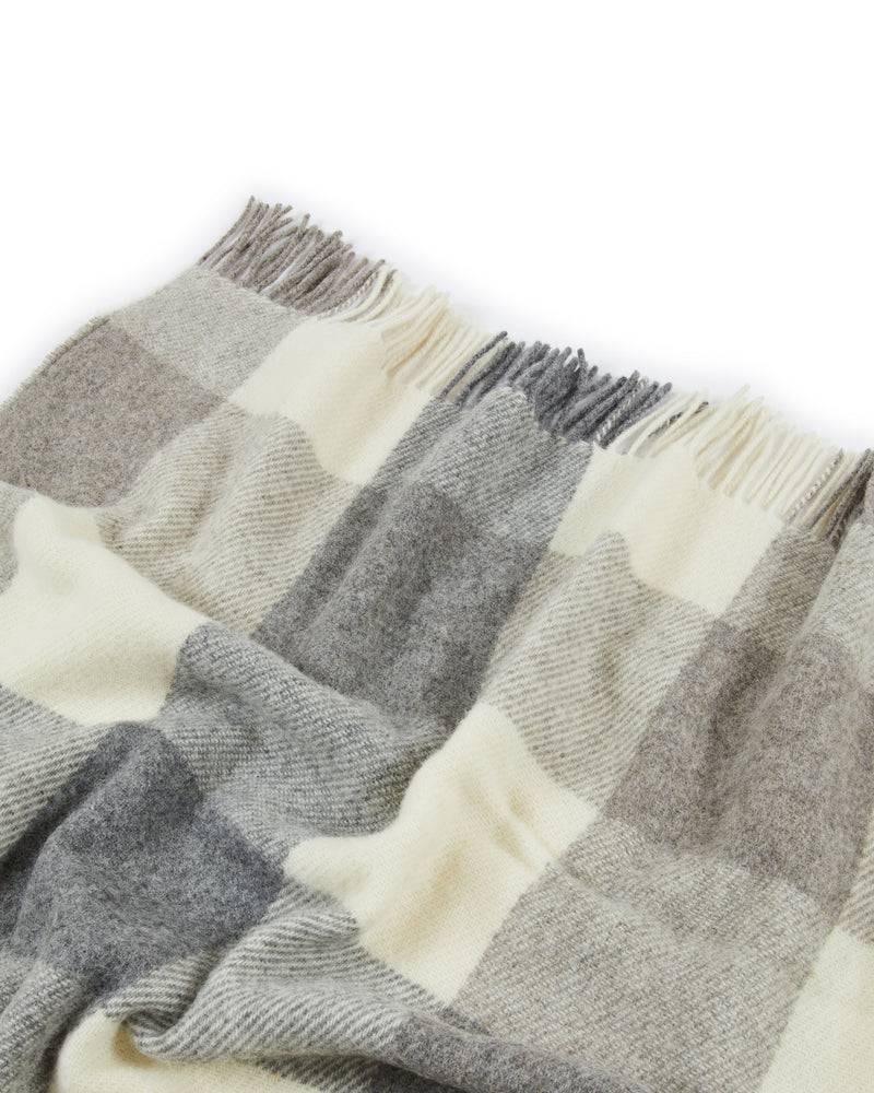 Lanerossi Adamello Check Frangiata pura lana Promozione