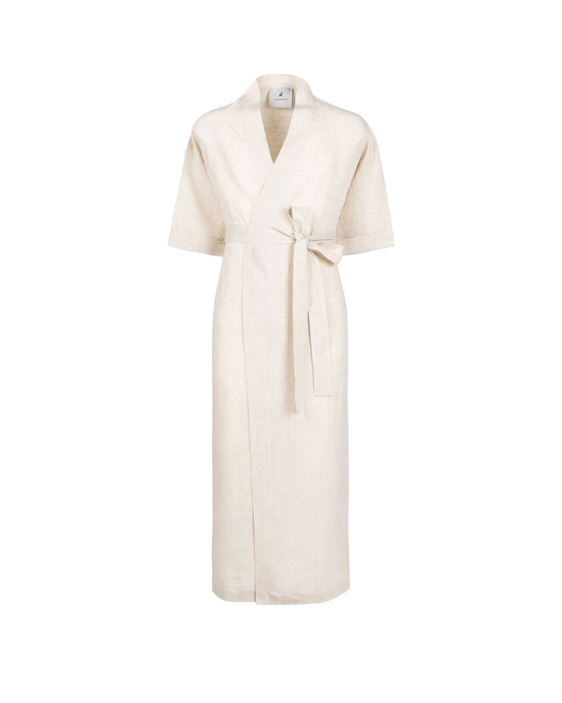 Lanerossi Kimono vestaglia in lino Pezzi Unici