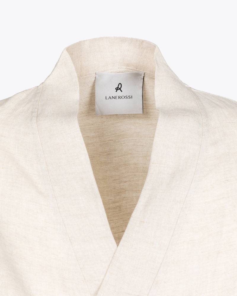Lanerossi Kimono vestaglia in lino Pezzi Unici