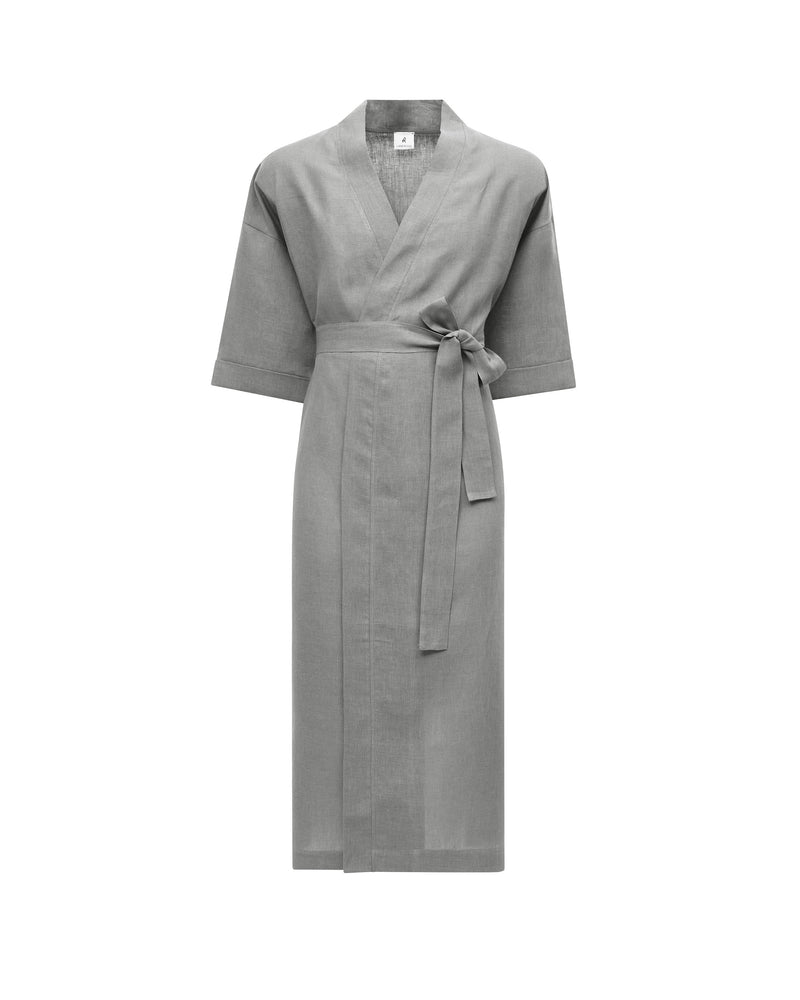 Lanerossi Oita Kimono vestaglia in lino Qualità Garantita