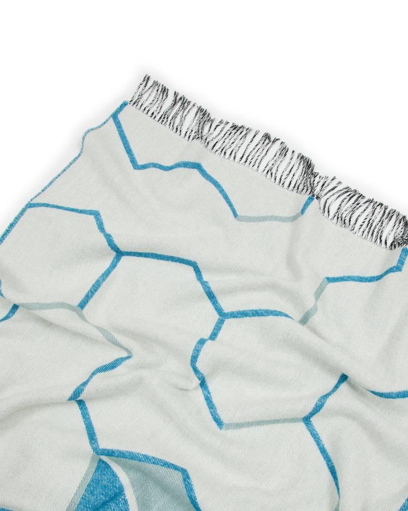 Lanerossi Atlantic plaid in filato riciclato dal mare Qualità Garantita