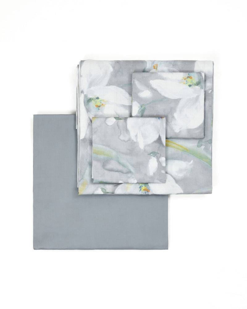 Lanerossi Anemone set lenzuola in raso di cotone Only for today