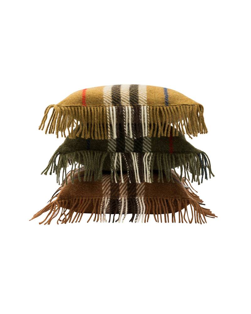Lanerossi Rossi Check cuscino In Vendita