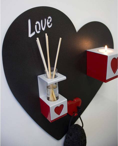 Kalamitica Cuore - Lavagna Magnetica 33x33 cm Sconto