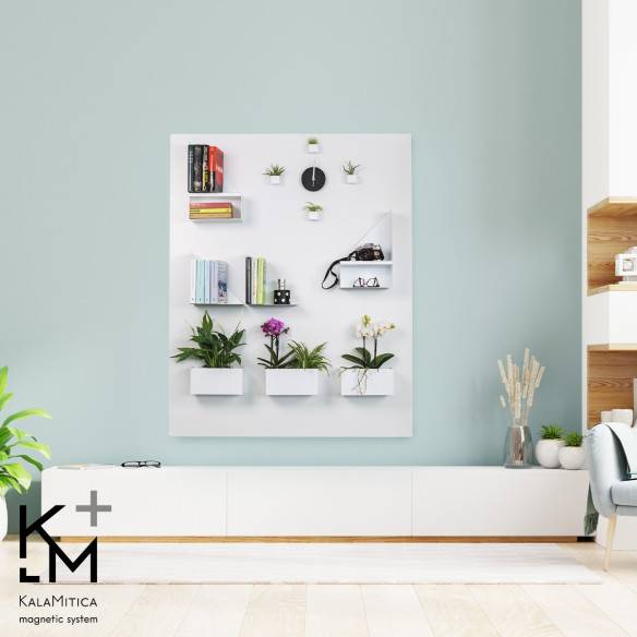 Kalamitica Pannello Magnetico Bianco Opaco 149,6 x 120 cm (Non Scrivibile) Negozio