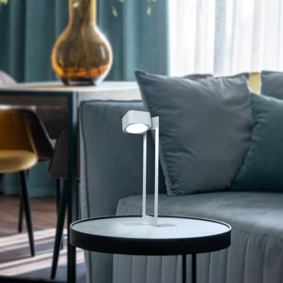Kalamitica KaliSphera - Lampada LED Magnetica da Tavolo - Bianco In Vendita