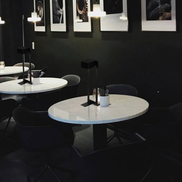 Kalamitica KaliSphera - Lampada LED da Tavolo - Nero/Antracite Saldi