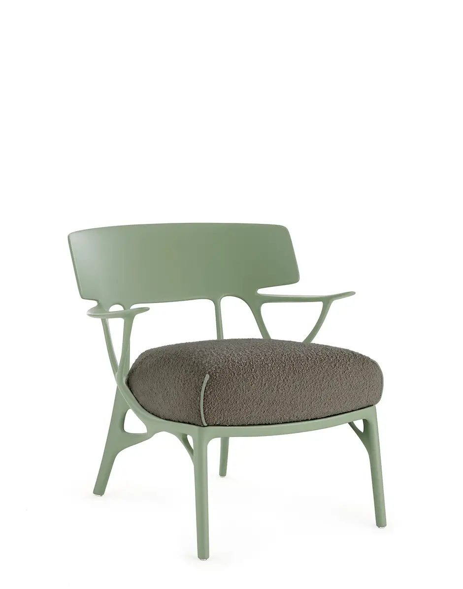 Kartell A.i. lounge bouclé Philippe Starck Saldi Di Fabbrica