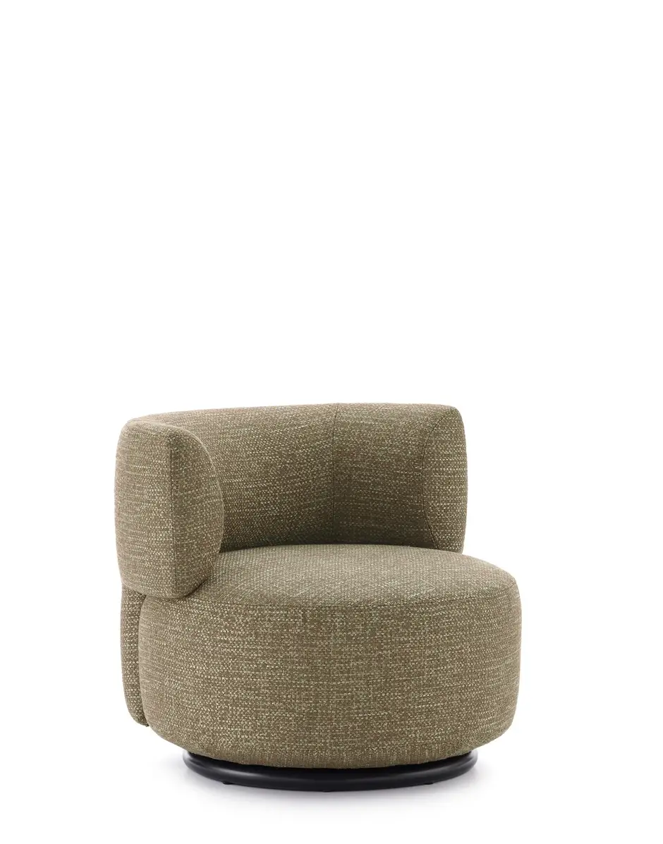 Kartell K-waiting poltrona girevole texture Rodolfo Dordoni Negozio