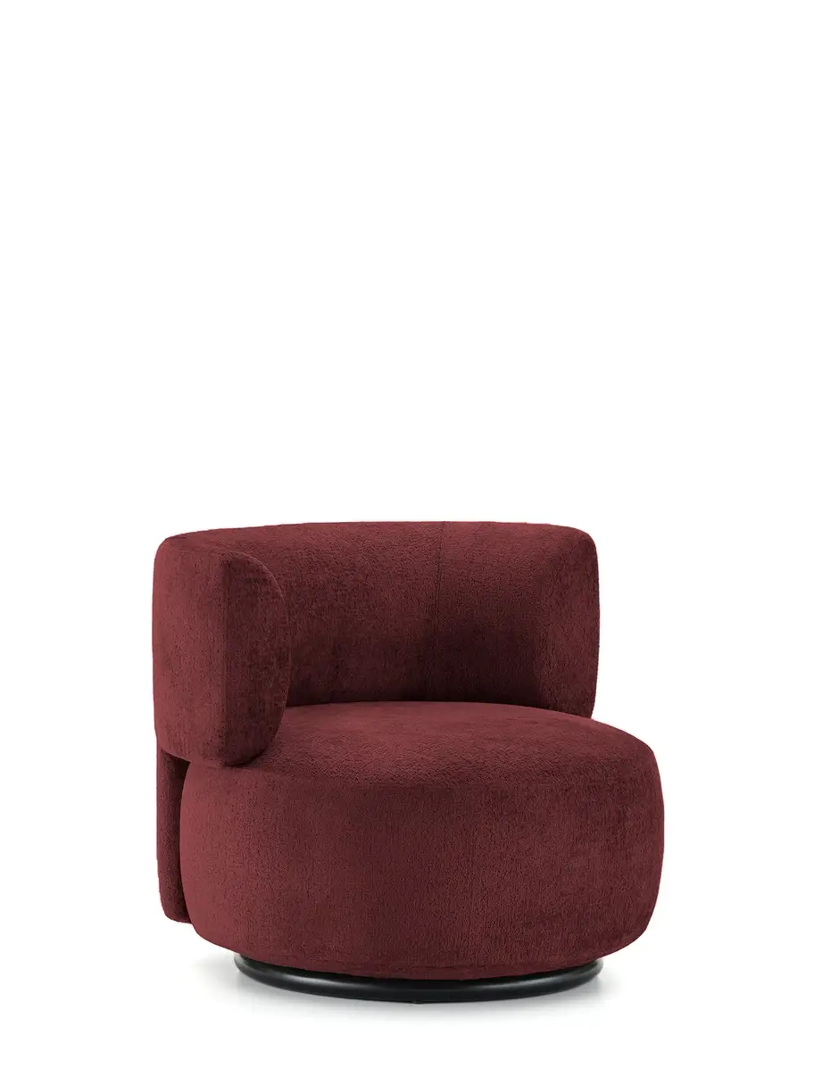 Kartell K-waiting poltrona chenille Rodolfo Dordoni 2025