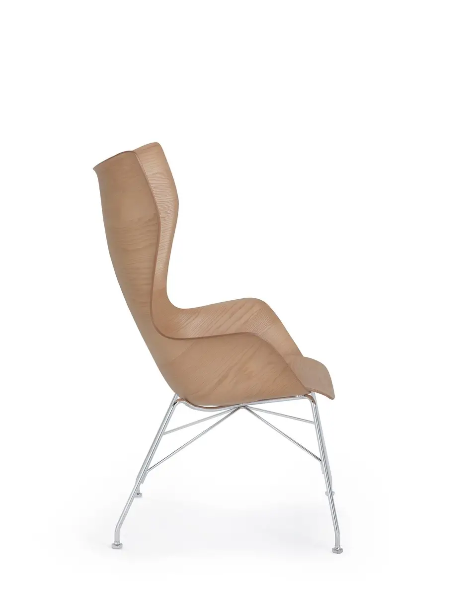 Kartell K/wood legno slatted ash Philippe Starck Nuovo