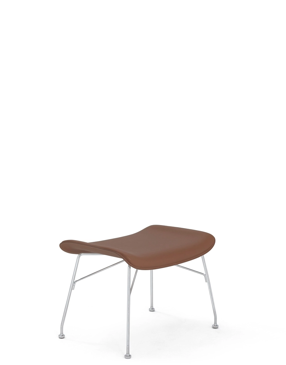 Kartell S/wood frassino dogato/cuoio Philippe Starck Spedizione Gratuita