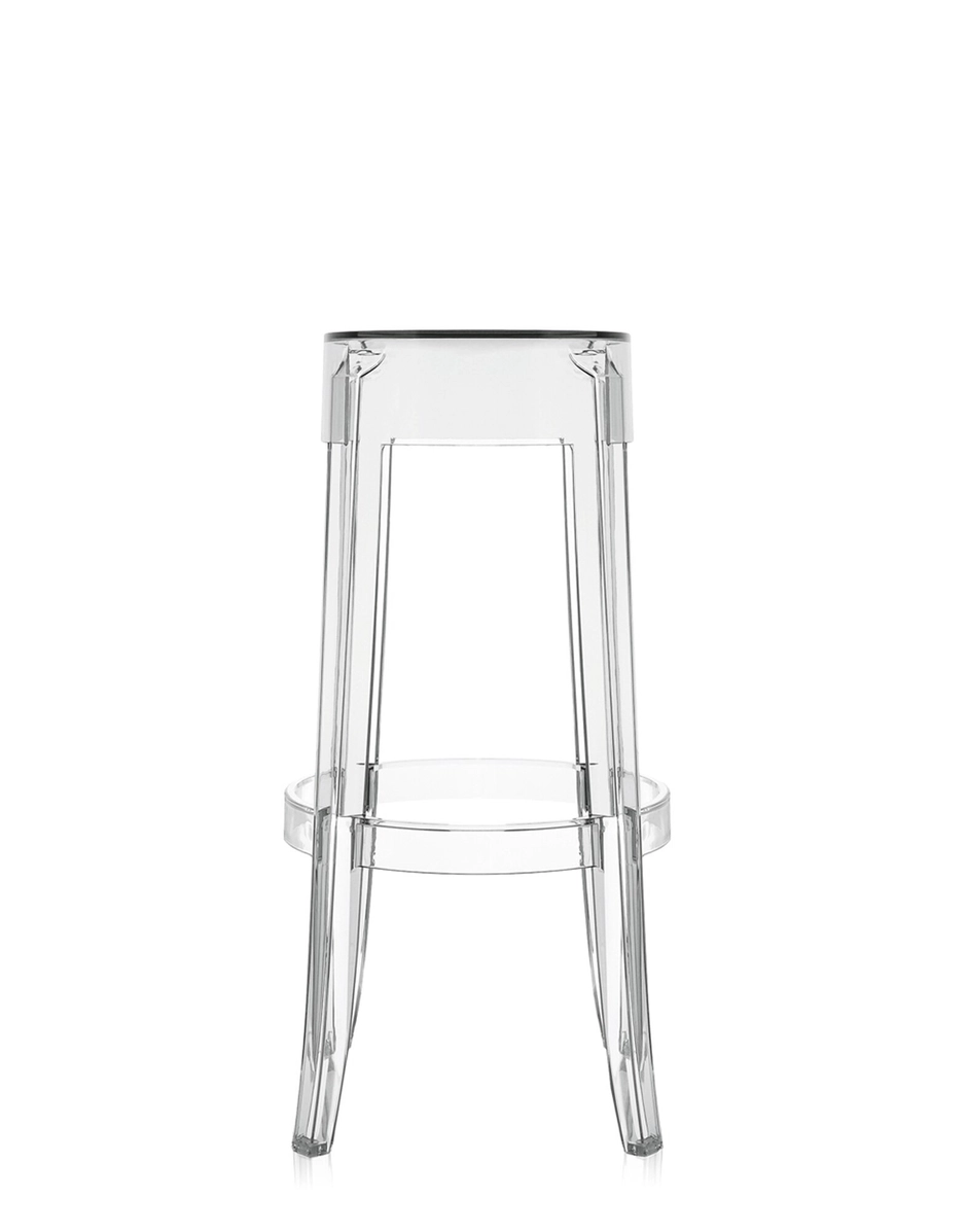 Kartell Charles ghost 75 cm (2 sgabelli) Philippe Starck Vendita Calda