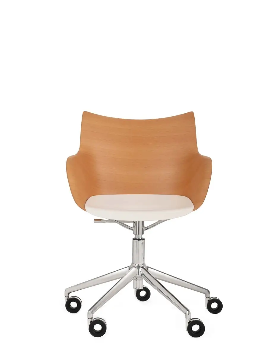Kartell Q/wood rotelle Philippe Starck