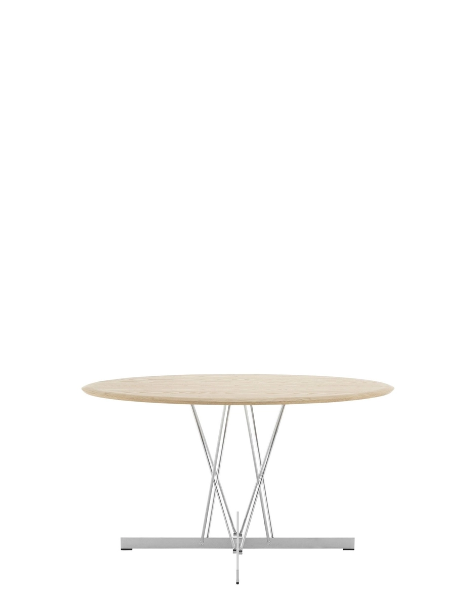 Kartell Viscount of wood tondo Philippe Starck Presa