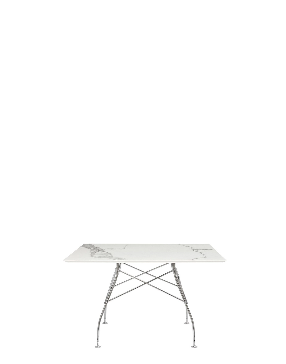 Kartell Glossy marmo quadrato Antonio Citterio con Oliver Löw Saldi Di Fabbrica