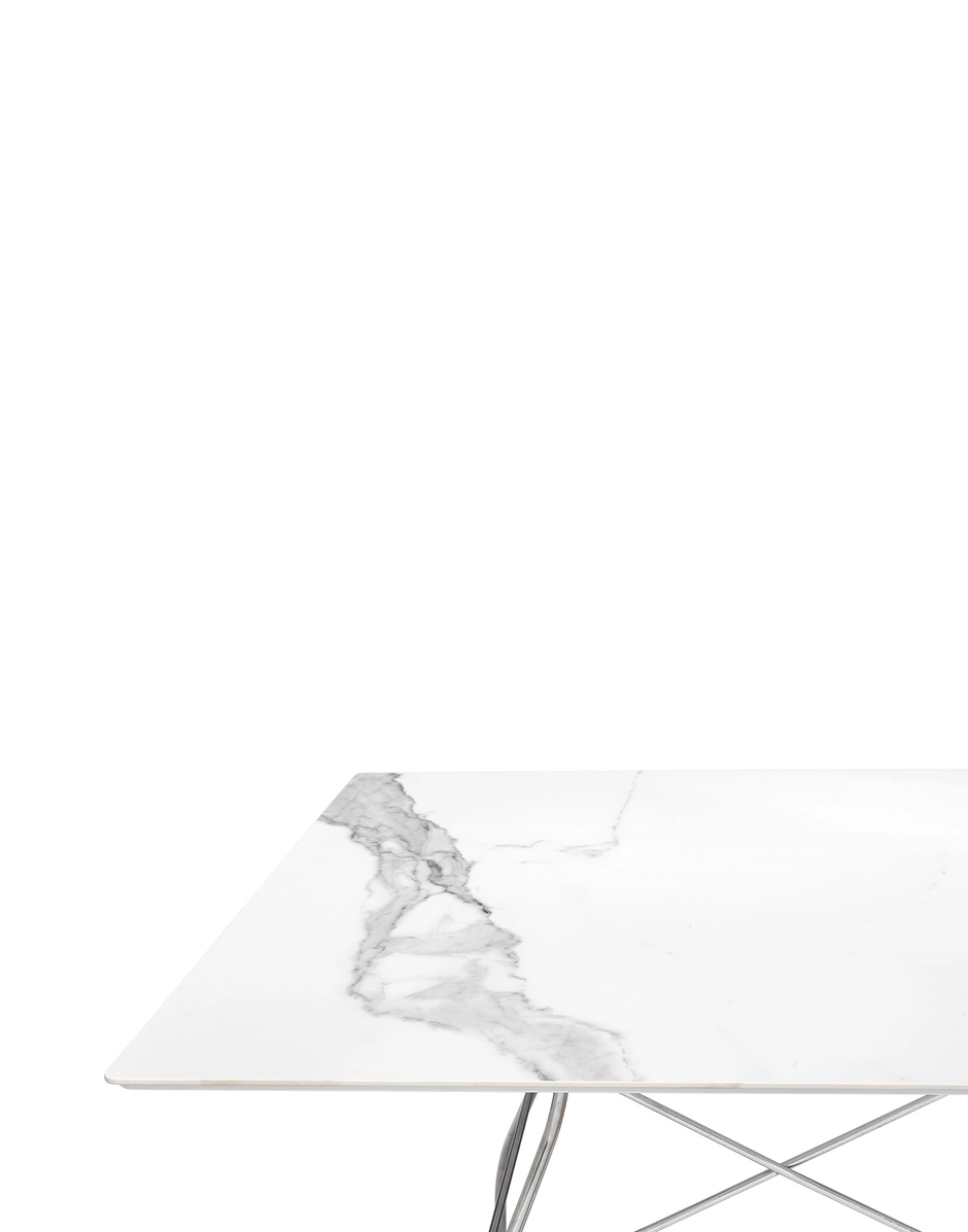 Kartell Glossy marmo quadrato Antonio Citterio con Oliver Löw Saldi Di Fabbrica