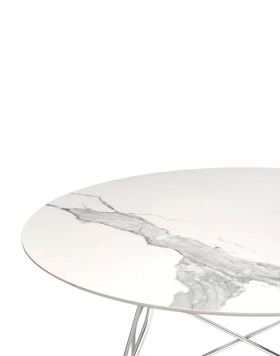 Kartell Glossy marmo rotondo Antonio Citterio con Oliver Löw 2025