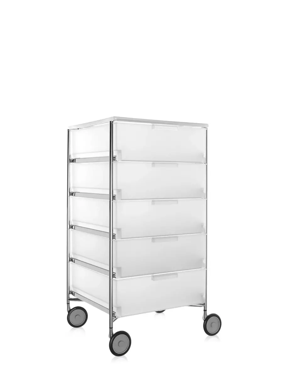 Kartell Mobil 5 cassetti con ruote Antonio Citterio con Oliver Löw Hotsell