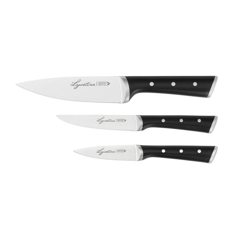 Lagostina Set Ingenio Natura 9 pz e coltelli Iceforce 3 pz Nuova
