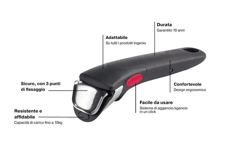 Lagostina Ingenio Essential, Set 6 pezzi Offerta