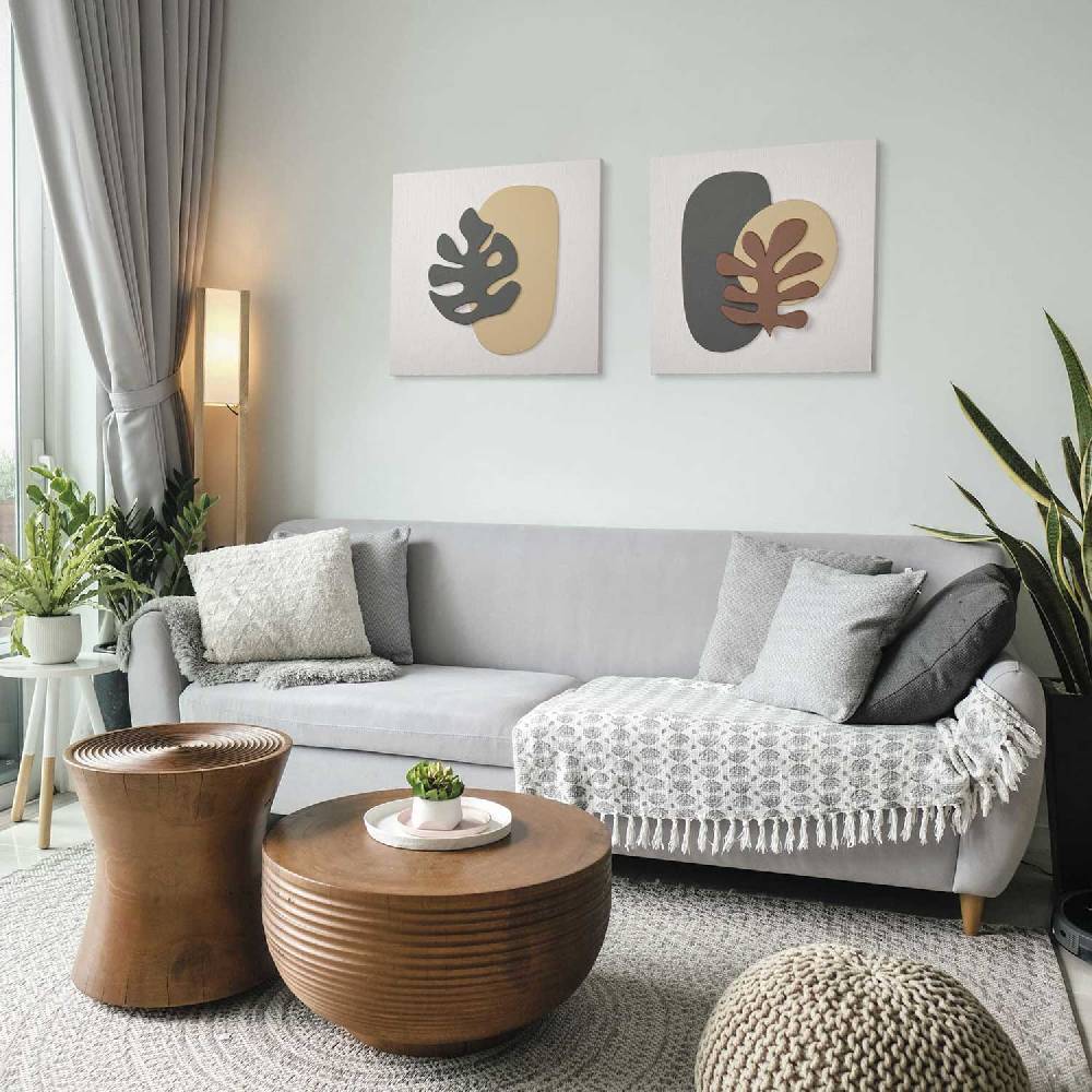 Lineasette Quadro Foglia Hello Nature Spedizione Gratuita