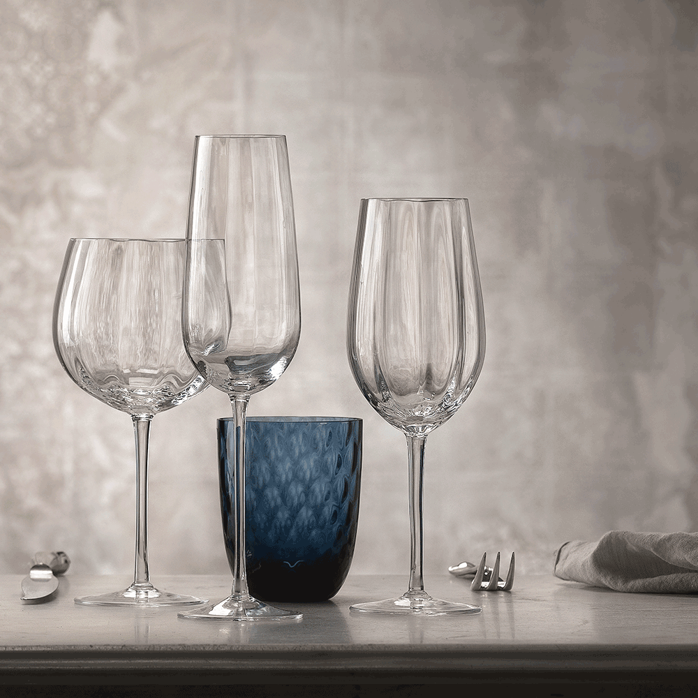 Masonmoretti Tolomeo Set of 6 White Wine Glasses In Saldo