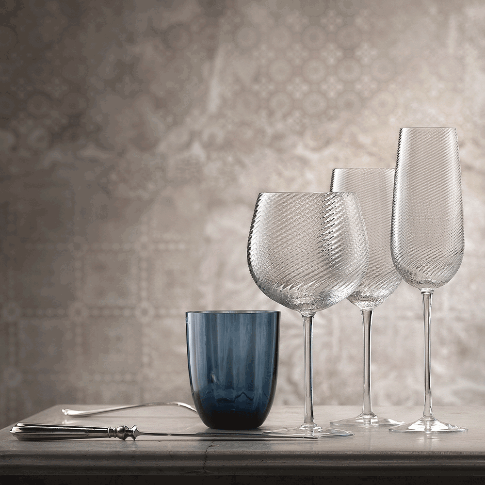 Masonmoretti Tolomeo Set of 6 White Wine Glasses In Saldo