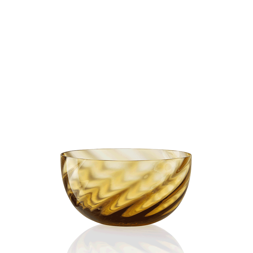 Masonmoretti Idra Set of 6 Bowls Amber Italy