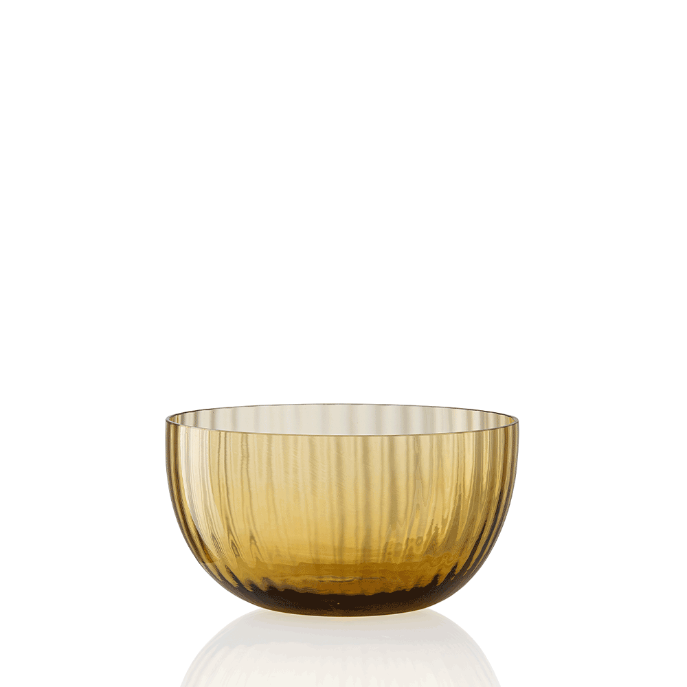 Masonmoretti Idra Set of 6 Bowls Amber Italy