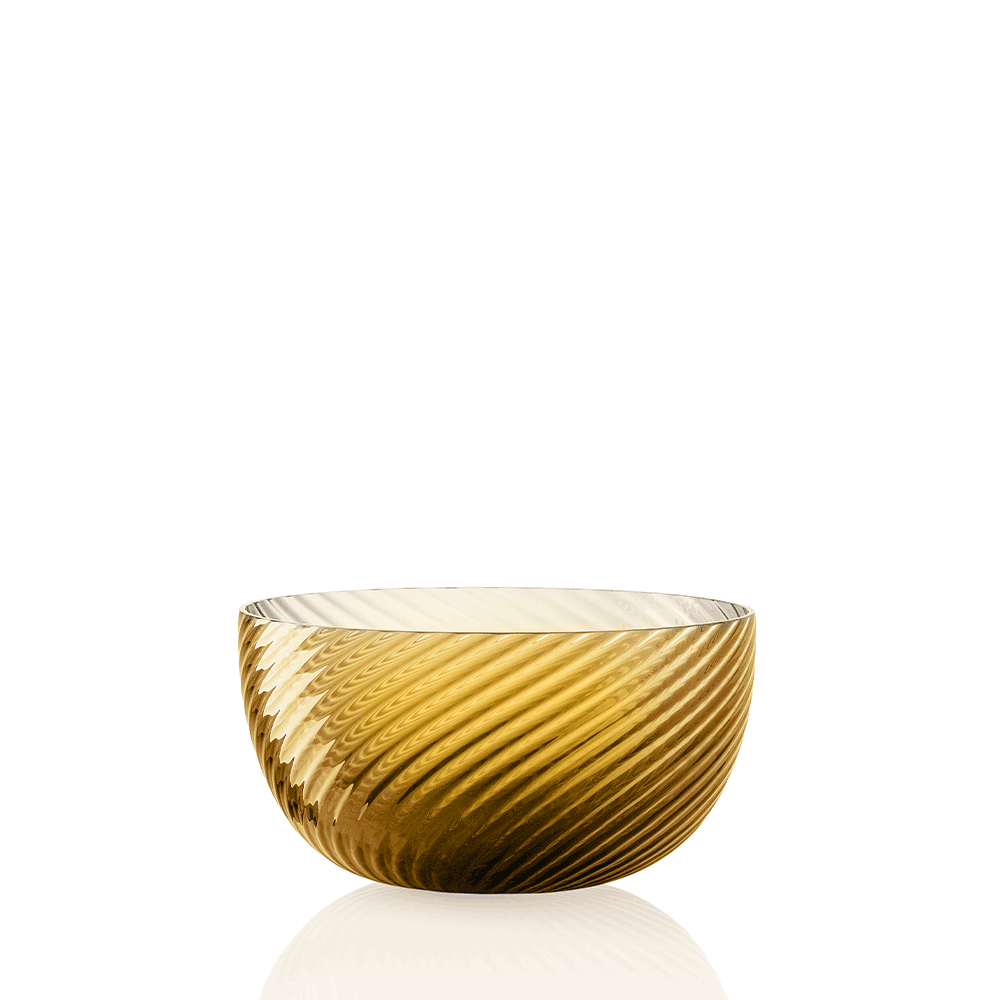 Masonmoretti Idra Set of 6 Bowls Amber Italy