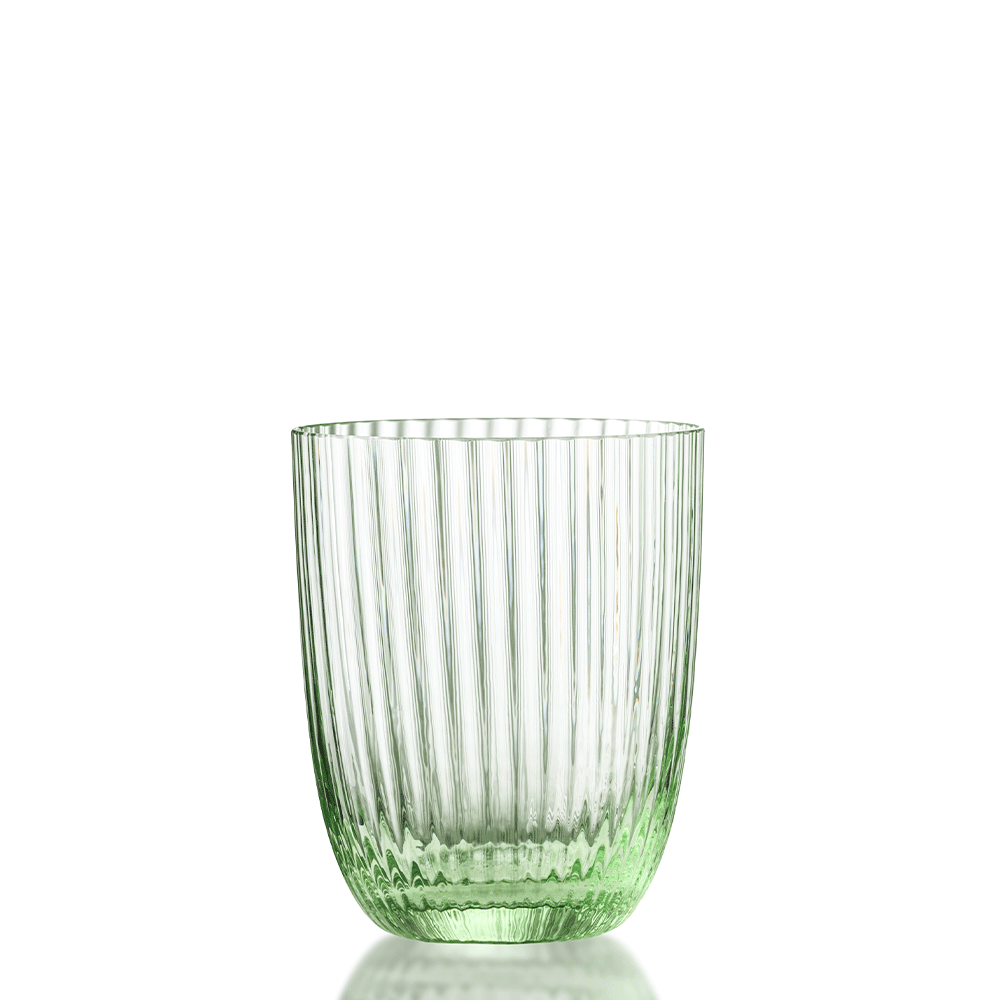 Masonmoretti Idra Set of 6 Water Glasses, Parfum green Nuova