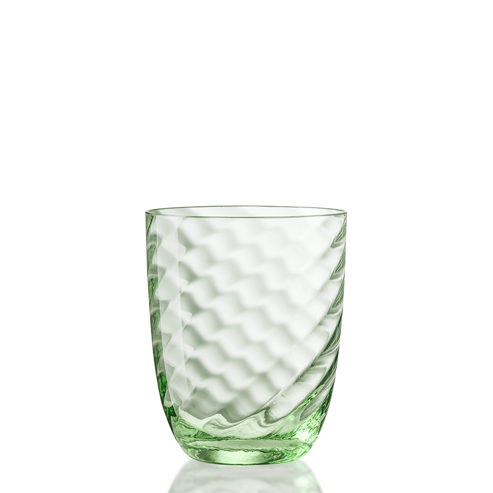 Masonmoretti Idra Set of 6 Water Glasses, Parfum green Nuova