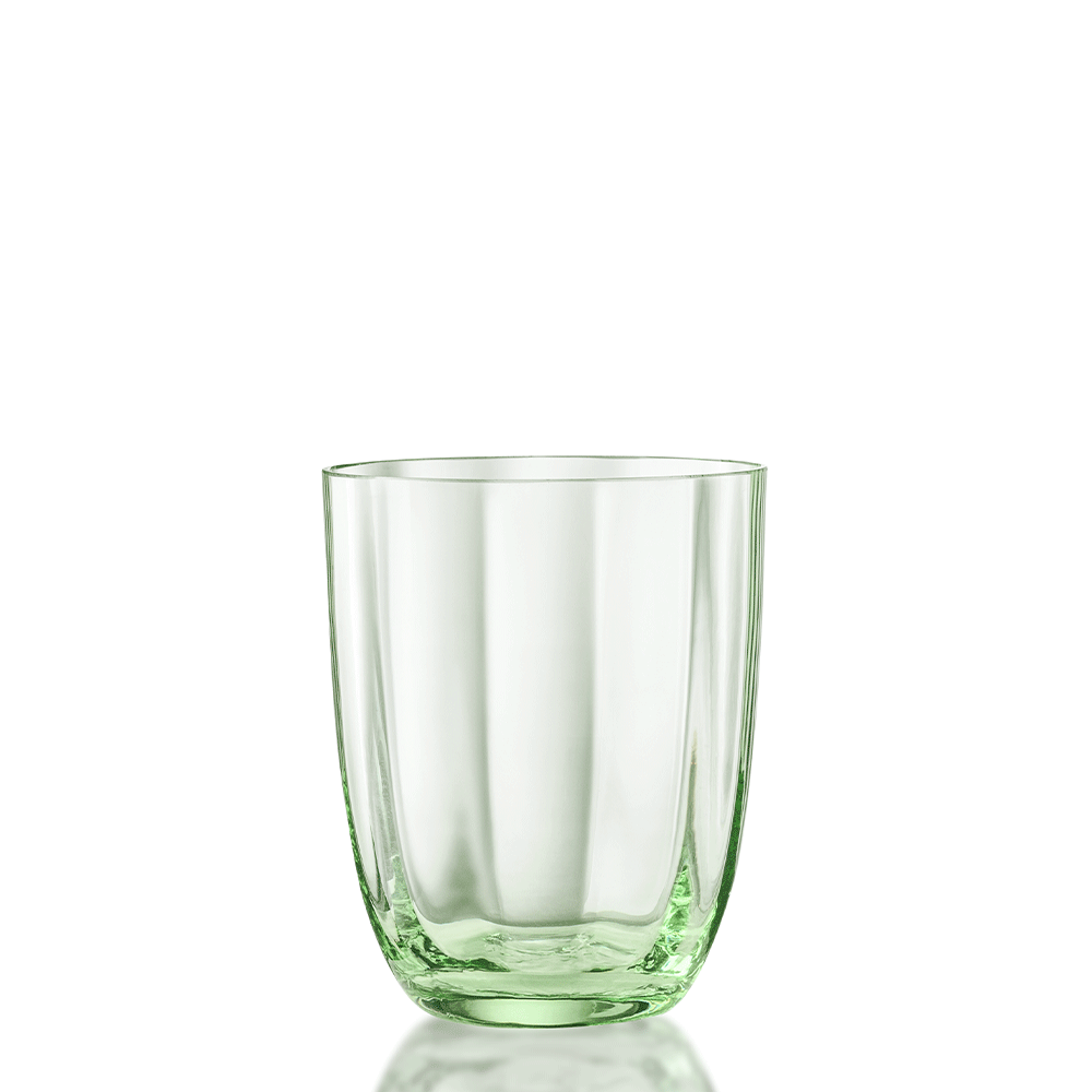 Masonmoretti Idra Set of 6 Water Glasses, Parfum green Nuova