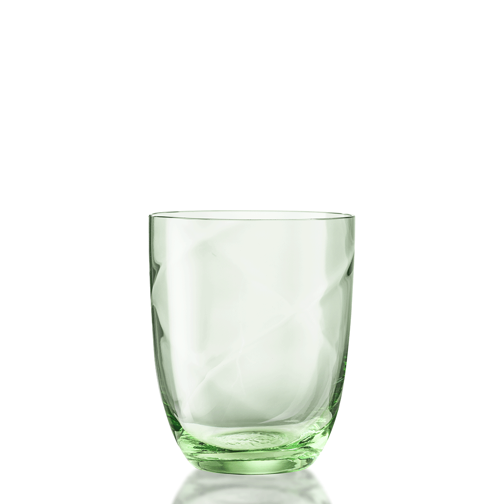 Masonmoretti Idra Set of 6 Water Glasses, Parfum green Nuova