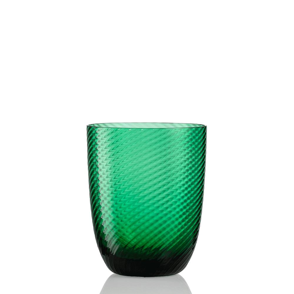 Masonmoretti Idra Glass Laurel Green Twisted Presa