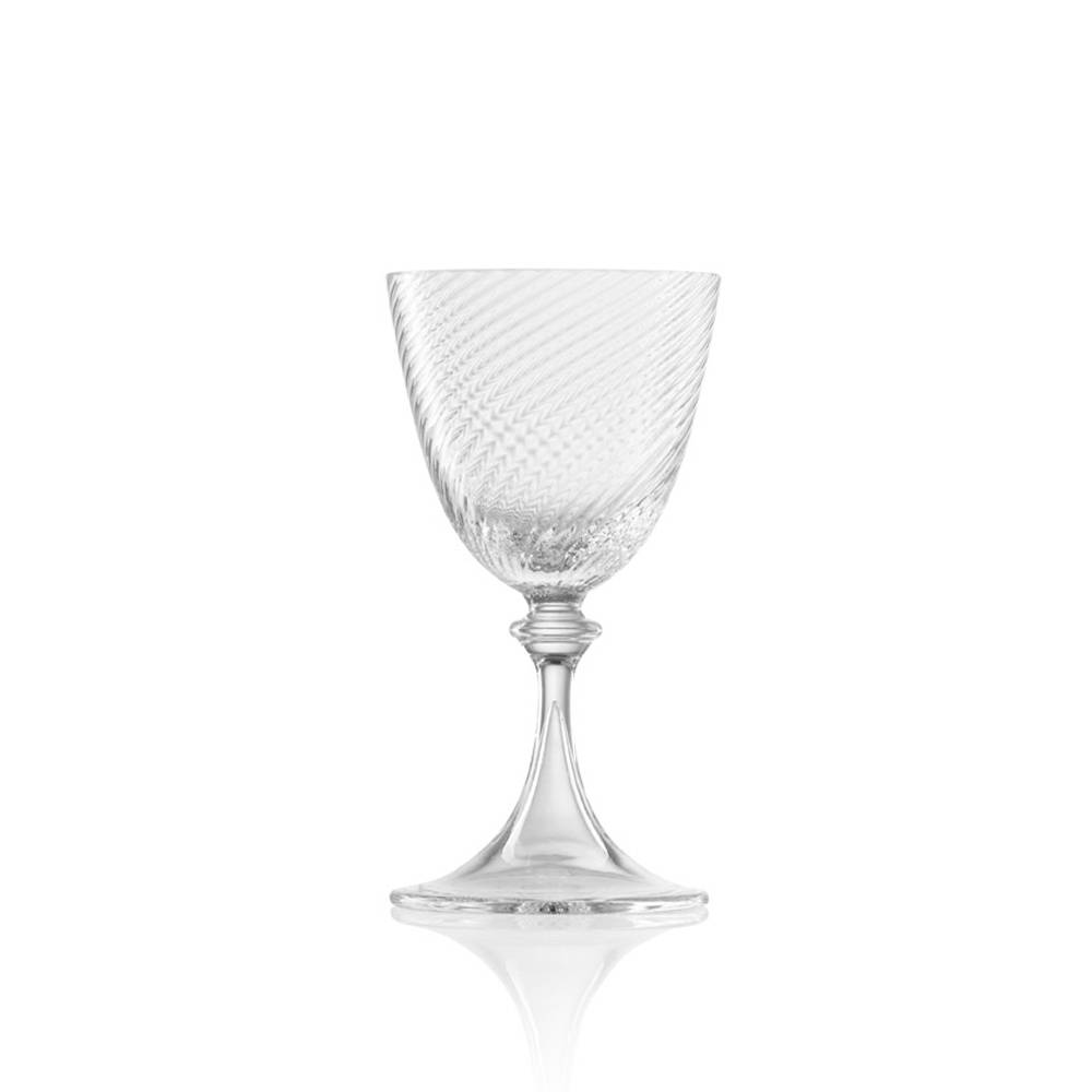 Masonmoretti PL/4 White Wine Glass Twisted Moda