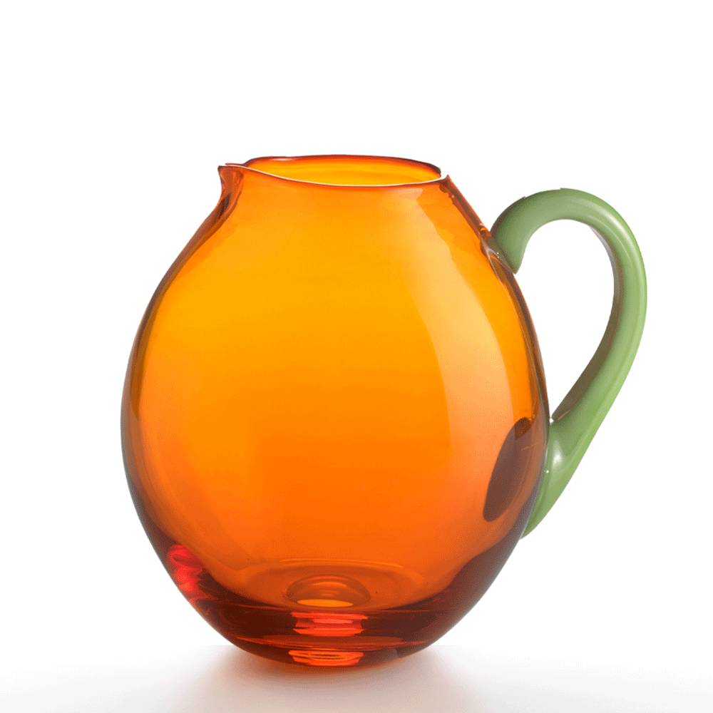 Masonmoretti Pitcher Dandy Pea Green Orange