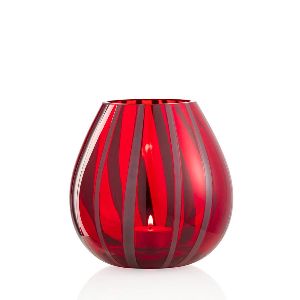 Masonmoretti Candle Holder String Large Blueberry Red Online Outlet