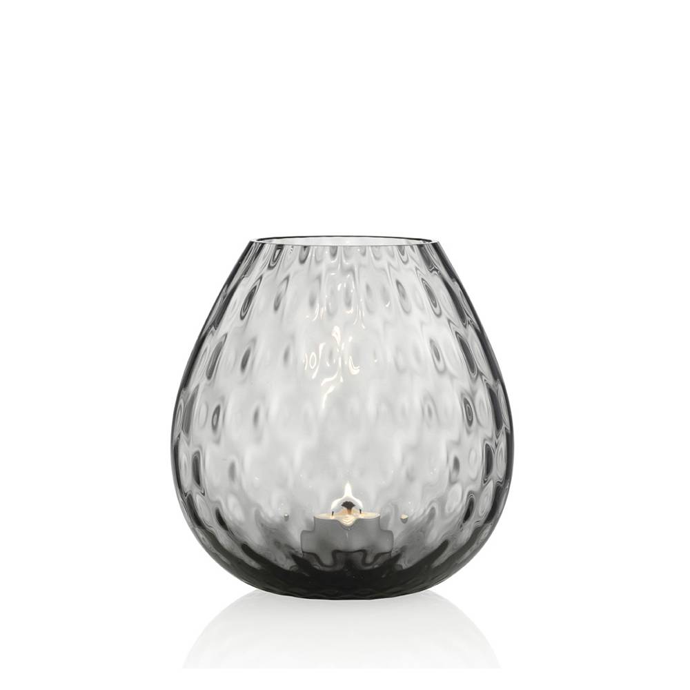 Masonmoretti Candle Holder Macramè Large Grey Officina